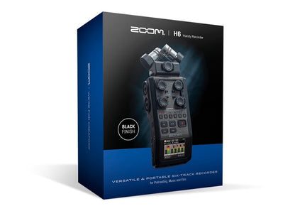ZOOM H6 VERSATILE & PORTABLE SIX-TRACK HANDY DIGITAL RECORDER